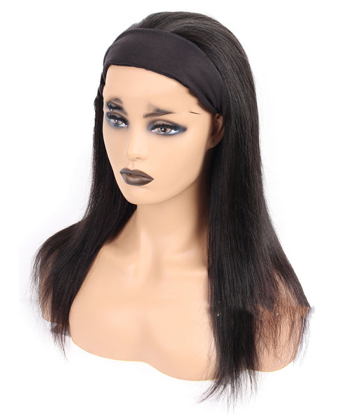 Human Hair Headband Wigs Hair Is Reversed, Hair Band, Wig And Headgear