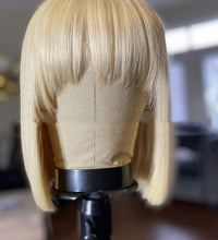 Women's Wigs Blonde Short Straight Hair Bobo Wigs